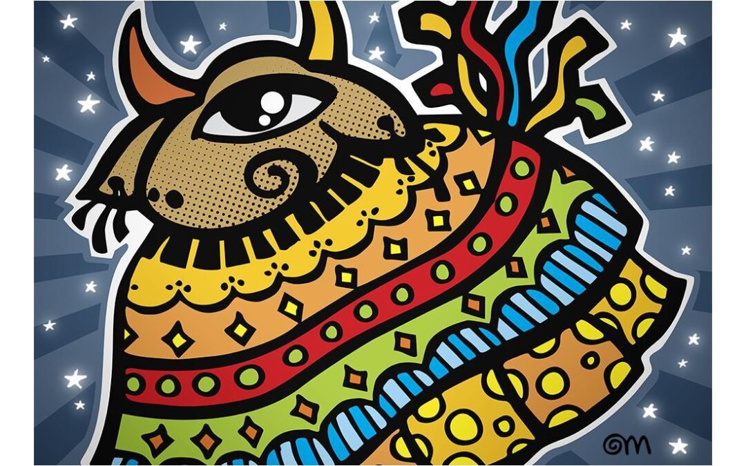 Ilustração “Boi Bumbá Pop”